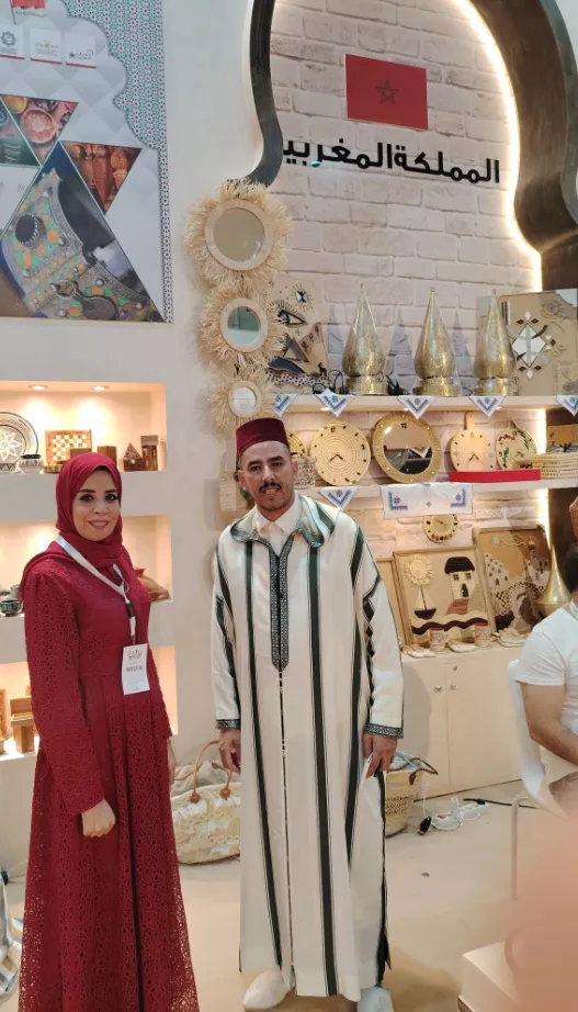 دولة المغرب تشارك بالحرف اليدوية في معرض تراثنا 2026
