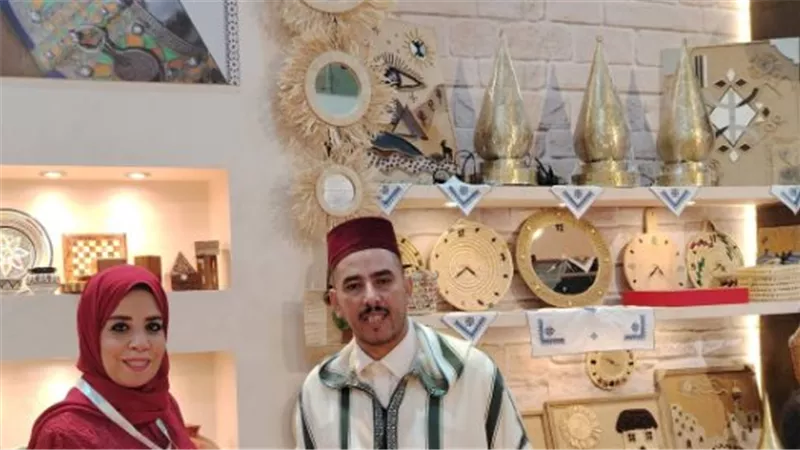عارض مغربي بمعرض تراثنا لـ