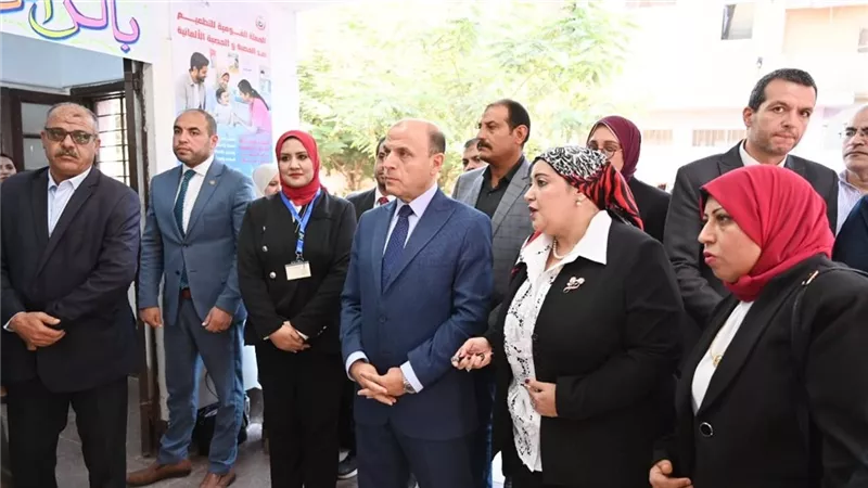 انطلاق الحملة القومية للتطعيم ضد الحصبة والحصبة الألمانية بالغربية
