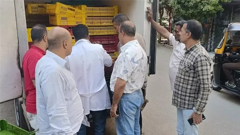 ضبط 296 كيلو بانيه دجاج غير صالح للاستهلاك بالفيوم 