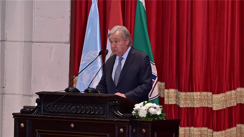 أنطونيو غوتيريش أمين الأمم المتحدة 