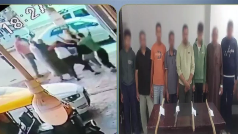 بسبب أولوية شراء منزل.. مشاجرة بالعصي الخشبية بين 10 أشخاص في البحيرة