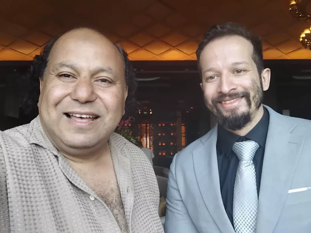 د. هاني احمد زويل خلال حواره مع الوفد