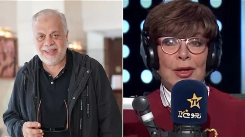  تقصديني أنا ومراتي؟.. مواجهة نارية بين أشرف زكي ونجوى إبراهيم بسبب فساتين الجونة