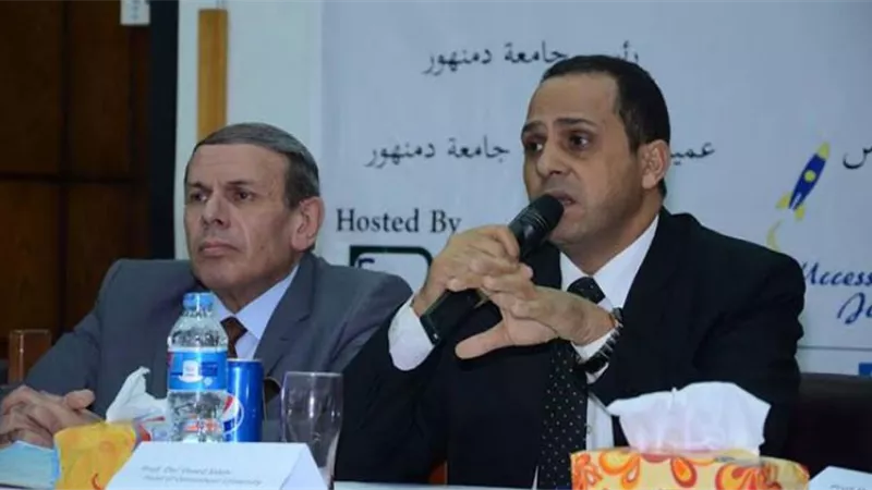 رئيس جامعة دمنهور يفتتح ورشة Step on the way بكلية الصيدلة